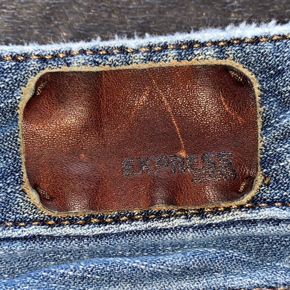 Express Jeans Straight Leg Size 0S 0 Short - Picture 6 of 8